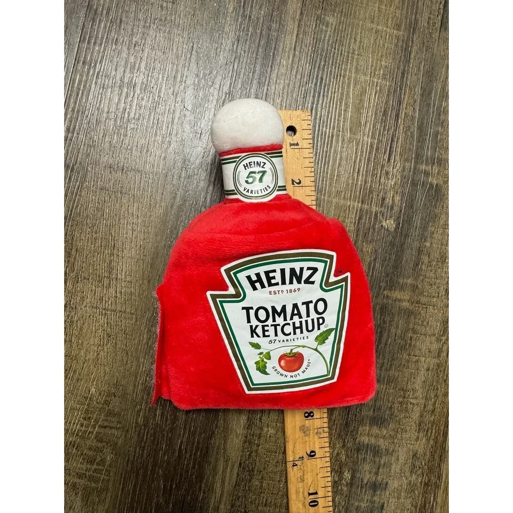 Anirollz Plush Red Heinz Tomato Ketchup Collectible Soft Toy Novelty Cute